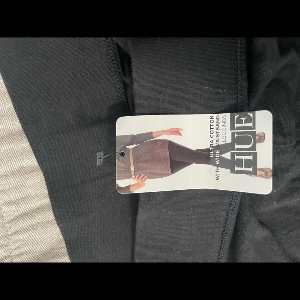 Hue black leggings